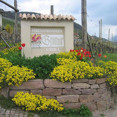 Gfillhof Ferienwohnung 3 Appiano Sulla Strada Del Vino Exterior photo
