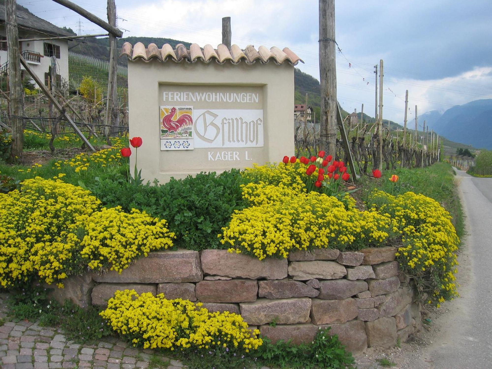 Gfillhof Ferienwohnung 3 Appiano Sulla Strada Del Vino Exterior photo